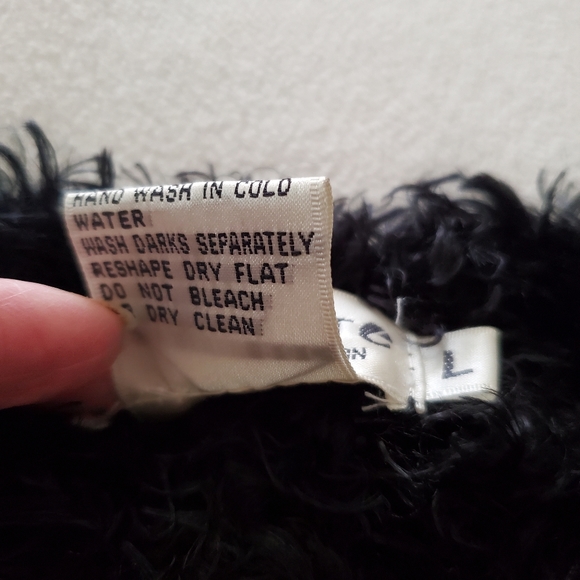 Vintage Premiere Designer Collection Black Top Short Sleeve Large - Picture 5 of 7